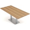 Skutchi Designs Rectangle 6 Person Conference Room Table, 36" X 6 ft. X 29", Driftwood HAR-REC-36X72-DOU-XD21